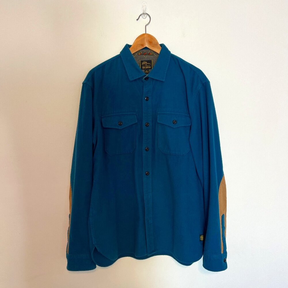 Todd Snyder x L.L. Bean - Chamois Shirt in Twilight - L